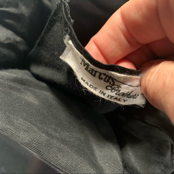 Vintage MARCUS BROS Straw Frame Bag Clutch - Picture 6 of 6